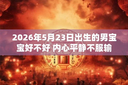 2026年5月23日出生的男宝宝好不好 内心平静不服输 2026年5月23日出生的男宝宝好不好 内心平静不服输