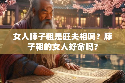 女人脖子粗是旺夫相吗?脖子粗的女人好命吗? 女人脖子粗是旺夫相吗?脖子粗的女人好命吗?
