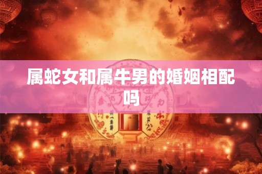 属蛇女和属牛男的婚姻相配吗 属蛇女和属牛男的婚姻相配吗