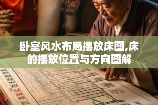 卧室风水布局摆放床图,床的摆放位置与方向图解
