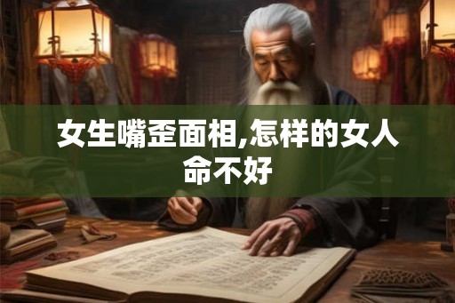 女生嘴歪面相,怎样的女人命不好