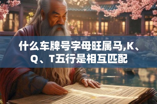什么车牌号字母旺属马,K、Q、T五行是相互匹配