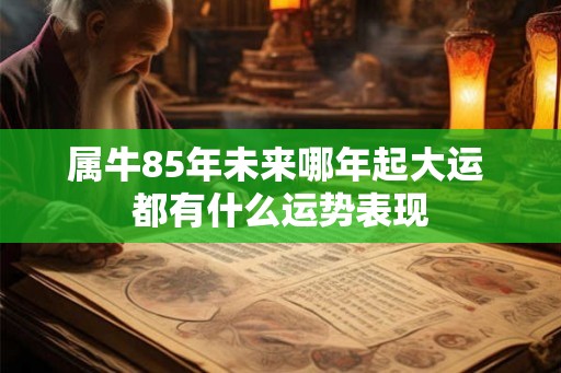 属牛85年未来哪年起大运 都有什么运势表现