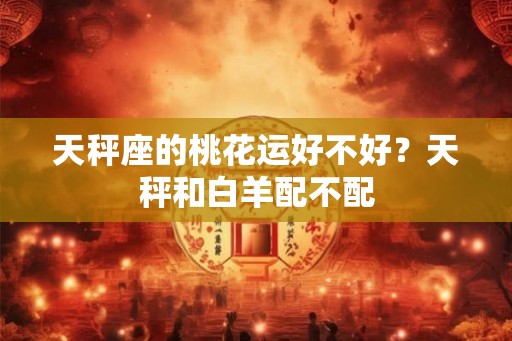 天秤座的桃花运好不好？天秤和白羊配不配