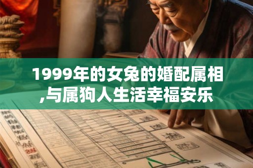 1999年的女兔的婚配属相,与属狗人生活幸福安乐