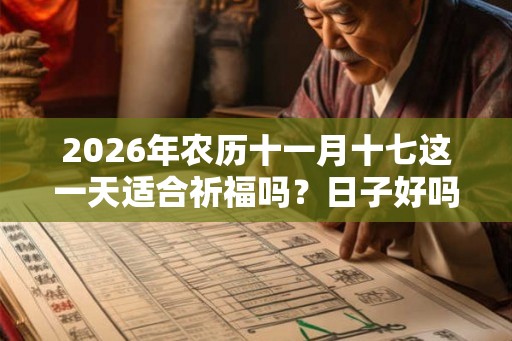 2026年农历十一月十七这一天适合祈福吗？日子好吗