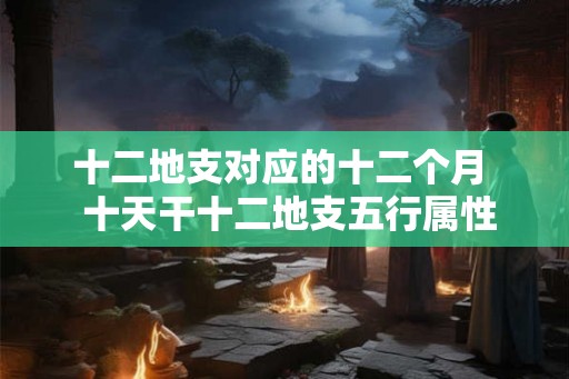 十二地支对应的十二个月  十天干十二地支五行属性表