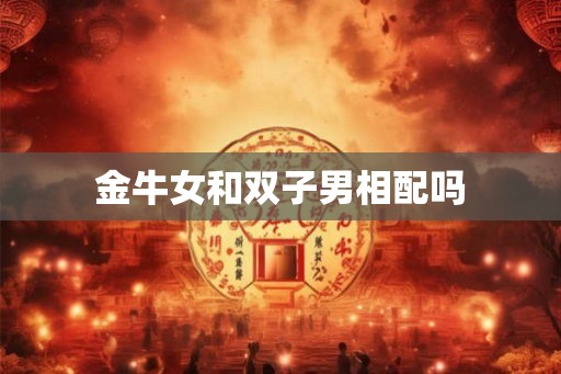 金牛女和双子男相配吗