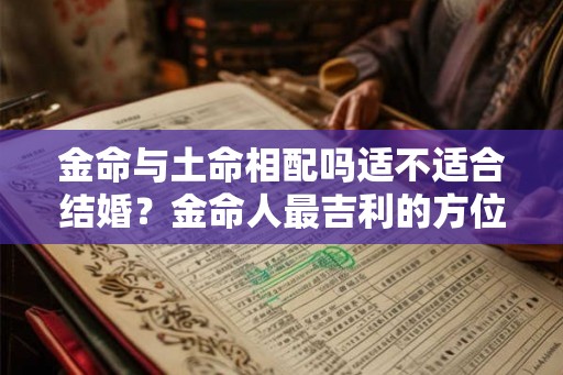 金命与土命相配吗适不适合结婚?金命人最吉利的方位在哪? 金命与土命相配吗适不适合结婚?金命人最吉利的方位在哪?