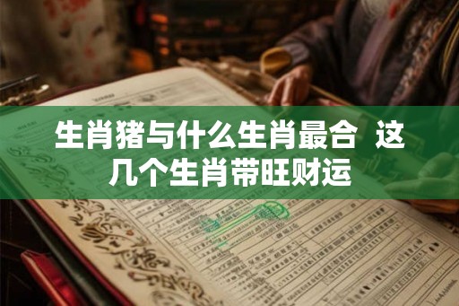 生肖猪与什么生肖最合  这几个生肖带旺财运