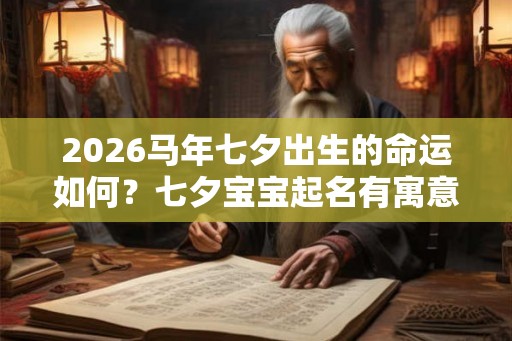 2026马年七夕出生的命运如何?七夕宝宝起名有寓意 2026马年七夕出生的命运如何?七夕宝宝起名有寓意