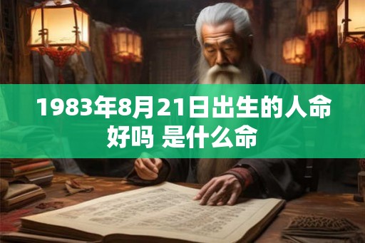 1983年8月21日出生的人命好吗 是什么命