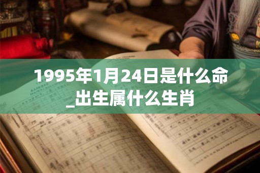1995年1月24日是什么命_出生属什么生肖