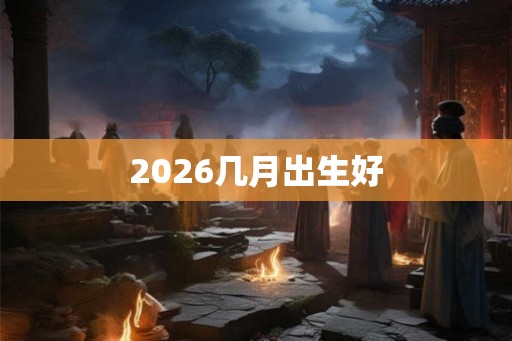 2026几月出生好
