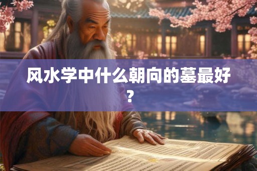 风水学中什么朝向的墓最好？