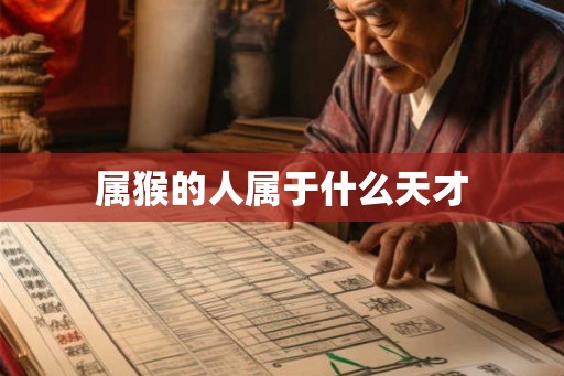 属猴的人属于什么天才