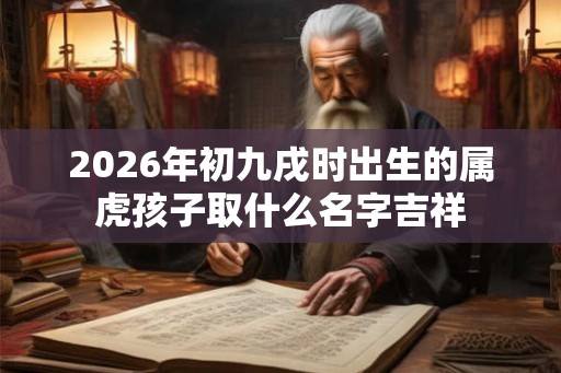 2026年初九戌时出生的属虎孩子取什么名字吉祥