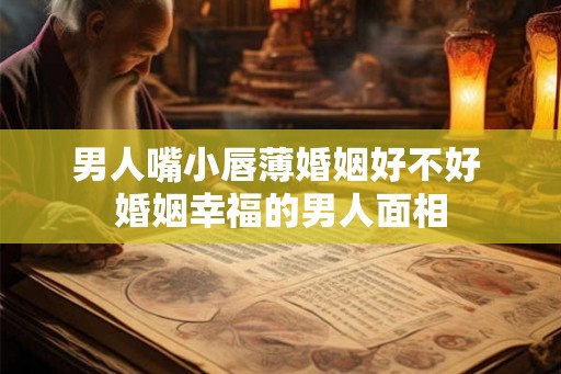 男人嘴小唇薄婚姻好不好 婚姻幸福的男人面相