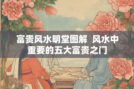 富贵风水明堂图解  风水中重要的五大富贵之门