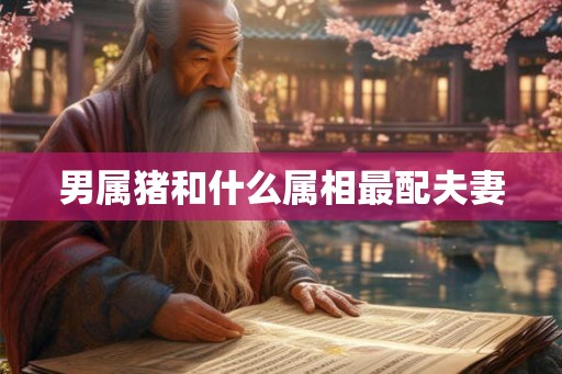 男属猪和什么属相最配夫妻 男属猪和什么属相最配夫妻