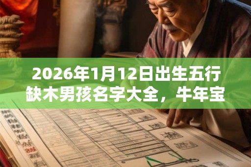 2026年1月12日出生五行缺木男孩名字大全,牛年宝宝起名注意事项 2026年1月12日出生五行缺木男孩名字大全,牛年宝宝起名注意事项