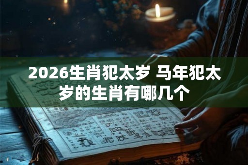 2026生肖犯太岁 马年犯太岁的生肖有哪几个