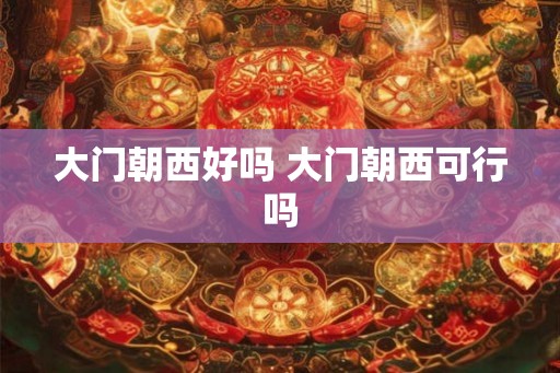 大门朝西好吗 大门朝西可行吗 大门朝西好吗 大门朝西可行吗