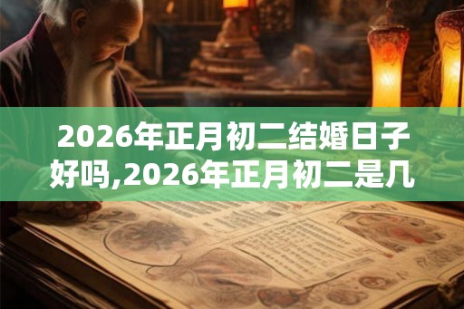 2026年正月初二结婚日子好吗,2026年正月初二是几九