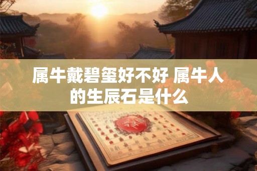 属牛戴碧玺好不好 属牛人的生辰石是什么