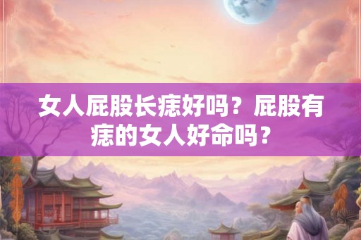女人屁股长痣好吗？屁股有痣的女人好命吗？