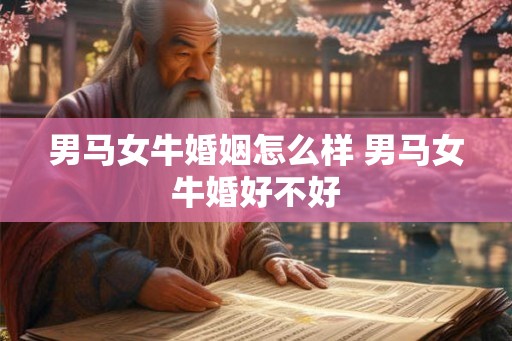 男马女牛婚姻怎么样 男马女牛婚好不好 男马女牛婚姻怎么样 男马女牛婚好不好