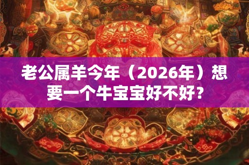 老公属羊今年（2026年）想要一个牛宝宝好不好？