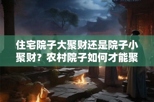 住宅院子大聚财还是院子小聚财?农村院子如何才能聚财 住宅院子大聚财还是院子小聚财?农村院子如何才能聚财