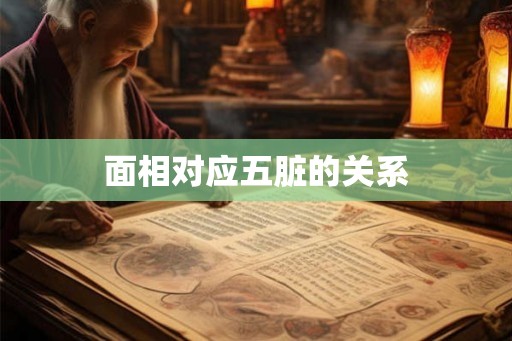 面相对应五脏的关系