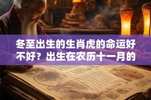 冬至出生的生肖虎的命运好不好？出生在农历十一月的命运好吗？