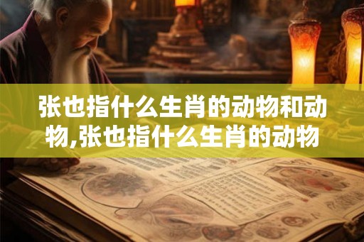 张也指什么生肖的动物和动物,张也指什么生肖的动物和动物名字