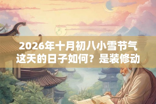 2026年十月初八小雪节气这天的日子如何？是装修动土的吉日吗？
