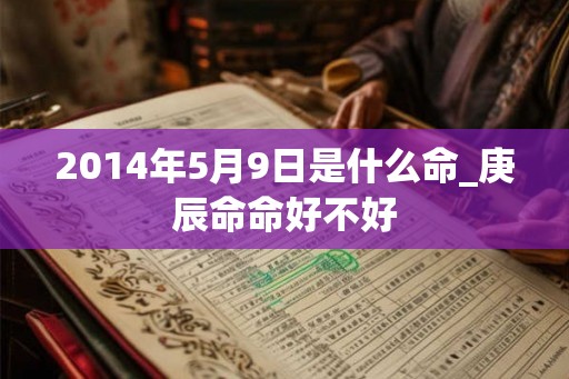 2014年5月9日是什么命_庚辰命命好不好