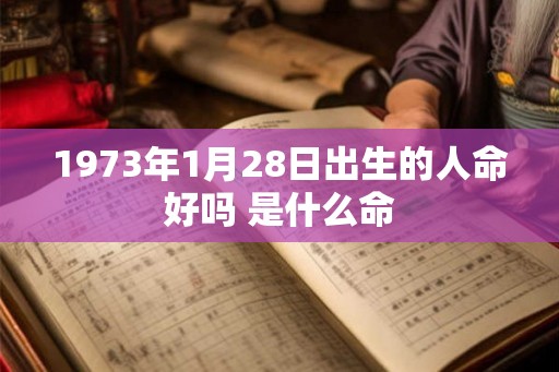 1973年1月28日出生的人命好吗 是什么命 1973年1月28日出生的人命好吗 是什么命