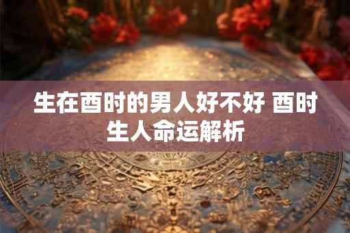 生在酉时的男人好不好 酉时生人命运解析