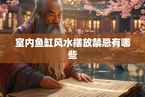 室内鱼缸风水摆放禁忌有哪些