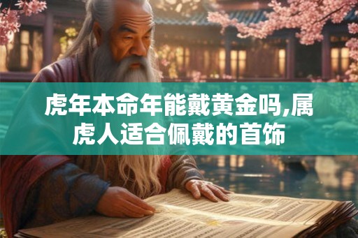 虎年本命年能戴黄金吗,属虎人适合佩戴的首饰 虎年本命年能戴黄金吗,属虎人适合佩戴的首饰