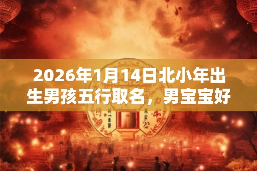 2026年1月14日北小年出生男孩五行取名，男宝宝好听名字大全