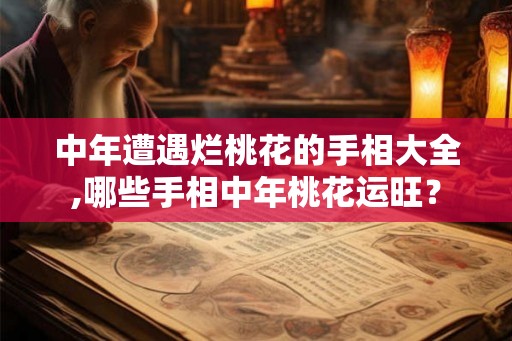 中年遭遇烂桃花的手相大全,哪些手相中年桃花运旺？