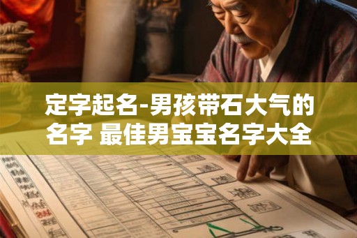 定字起名-男孩带石大气的名字 最佳男宝宝名字大全