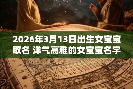 2026年3月13日出生女宝宝取名 洋气高雅的女宝宝名字 2026年3月13日出生女宝宝取名 洋气高雅的女宝宝名字