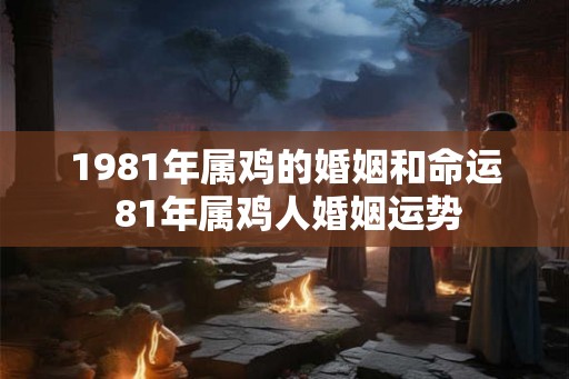 1981年属鸡的婚姻和命运 81年属鸡人婚姻运势