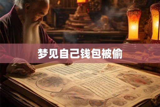 梦见自己钱包被偷