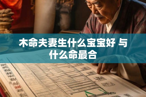 木命夫妻生什么宝宝好 与什么命最合