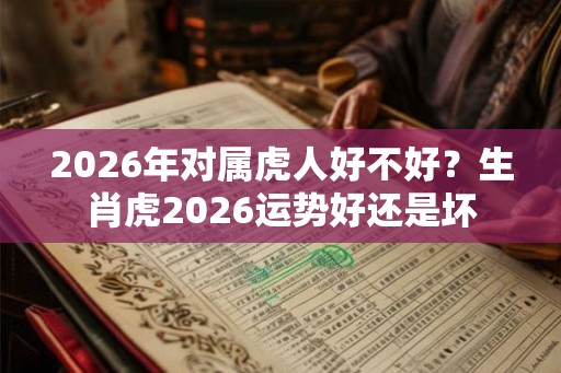 2026年对属虎人好不好？生肖虎2026运势好还是坏